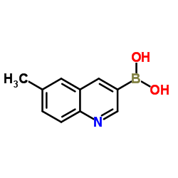 (6-Methylquinolin-3-yl)boronic acid Structure