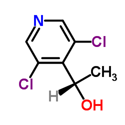 (S)-1-(3,5-dichloropyridin-4-yl)ethanol Structure