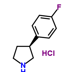 (3S)-3-(4-Fluorophenyl)pyrrolidine hydrochloride (1:1)图片