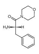 N-(phenylalanyl)morpholine Structure