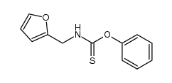 o-phenyl (furan-2-ylmethyl)carbamothioate Structure