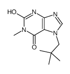 7-(2,2-dimethylpropyl)-1-methyl-3H-purine-2,6-dione Structure