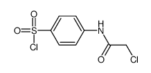 4-[(2-chloroacetyl)amino]benzenesulfonyl chloride结构式