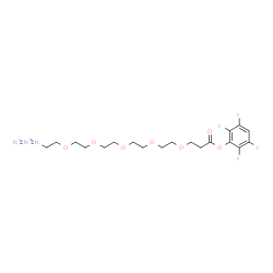 Azido-PEG5-TFP ester结构式