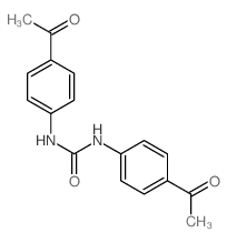 Urea,N,N'-bis(4-acetylphenyl)-结构式