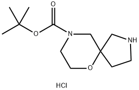 tert-butyl 6-oxa-2,9-diazaspiro[4.5]decane-9-carboxylate hydrochloride图片