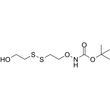 Boc-aminooxy-ethyl-SS-propanol图片