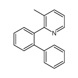 3-methyl-2-(2-phenylphenyl)pyridine Structure