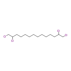 1,2,13,14-Tetrachlorotetradecane Structure