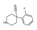 4-(2-fluorophenyl)piperidine-4-carbonitrile picture