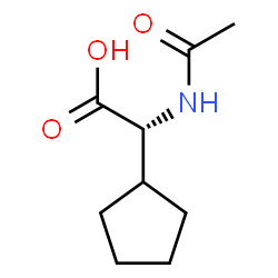 (R)-2-Acetamido-2-cyclopentylacetic acid picture