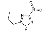 3-nitro-5-propyl-1H-1,2,4-triazole结构式