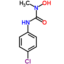 3-(4-Chlorophenyl)-1-hydroxy-1-methylurea结构式