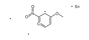 (4-methoxy-2-nitrophenyl)-trimethylstannane Structure