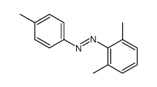 (2,6-dimethylphenyl)-(4-methylphenyl)diazene Structure