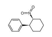 (1S,2S)-2-phenyl-1-nitrocyclohexane结构式