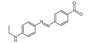 N-ethyl-4-[(4-nitrophenyl)diazenyl]aniline Structure