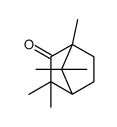 2,2,4,7,7-pentamethylbicyclo[2.2.1]heptan-3-one结构式