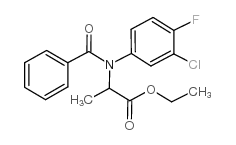 ETHYL 2-(BENZOYL-3-CHLORO-4-FLUOROANILINO)PROPANOATE picture