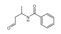 N-benzoyl-DL-α-homoalaninal结构式