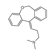 (3E)-3-(Dibenzo[b,e]oxepin-11(6H)-ylidene)-N,N-dimethyl-1-propana mine Structure