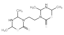 ETHYLEN-BIS-(4,6-DIMETHYL-TETRAHYDRO-1,3,5-THIADIAZIN-2-THION) structure