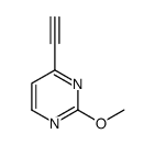 (9CI)-4-乙炔-2-甲氧基嘧啶结构式