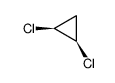 cis-1,2-dichlorocyclopropane Structure