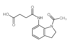 4-[(1-acetyl-2,3-dihydroindol-7-yl)amino]-4-oxobutanoic acid picture