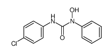 3-(4-CHLOROPHENYL)-1-HYDROXY-1-PHENYLUREA structure