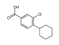 3-Chloro-4-cyclohexylbenzoic acid picture