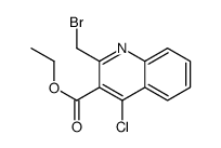 ethyl 2-(bromomethyl)-4-chloroquinoline-3-carboxylate Structure