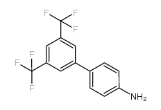 4-氨基-3,5-双(三氟甲基)联苯结构式