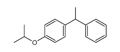 1-isopropoxy-4-(1-phenylethyl)benzene Structure