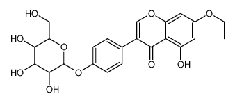 7-ethoxy-5-hydroxy-3-[4-[3,4,5-trihydroxy-6-(hydroxymethyl)oxan-2-yl]oxyphenyl]chromen-4-one Structure