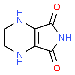 1H-Pyrrolo[3,4-b]pyrazine-5,7(2H,6H)-dione,3,4-dihydro- Structure