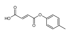 fumaric acid mono-p-tolyl ester结构式