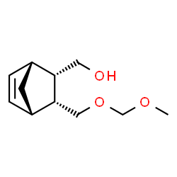 Bicyclo[2.2.1]hept-5-ene-2-methanol, 3-[(methoxymethoxy)methyl]-, (1R,2S,3R,4S)-rel- (9CI) Structure