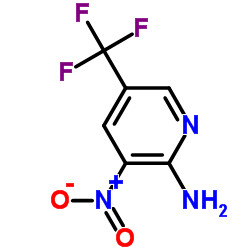 3-Nitro-5-(trifluoromethyl)-2-pyridinamine Structure