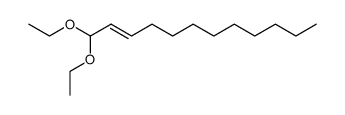 1,1-diethoxy-dodec-2-ene结构式