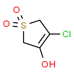 Thiophene-3-ol,4-chloro-2,5-dihydro-,1,1-dioxide结构式