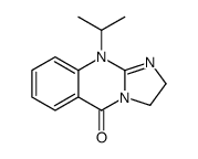 10-propan-2-yl-2,3-dihydroimidazo[2,1-b]quinazolin-5-one结构式