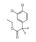 ethyl 2-(3,4-dichlorophenyl)-2,2-difluoroacetate Structure