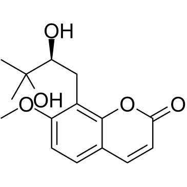 Meranzin hydrate Structure