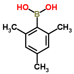 2,4,6-三甲基苯硼酸结构式