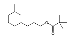 decyl 2,2-dimethylpropanoate Structure