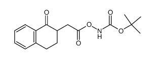 O-t-Butyl-N-(α-tetralon-2-acetoxy)-carbamat Structure