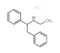 N-Ethyl-alpha-phenylphenethylamine hydrochloride structure