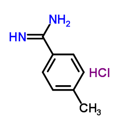 4-Methylbenzene-1-carboximidamide hydrochloride Structure