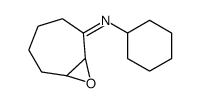 N-cyclohexyl-8-oxabicyclo[5.1.0]octan-6-imine Structure